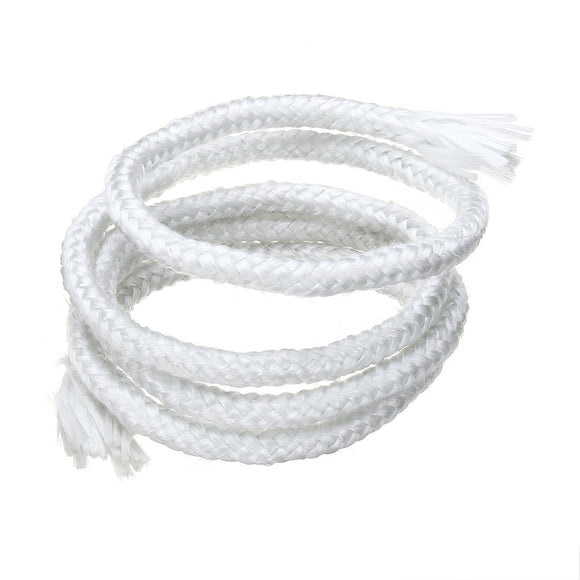 Cotton Round Wick 1m 8mm Alkali Free Glass Fiber Rope Smokeless Green Rope Alcohol lamp Wick Rope