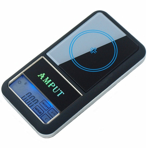 AMPUT 0.01g x 200g Digital Pocket Scale With Auto-Off Overload Protection Function