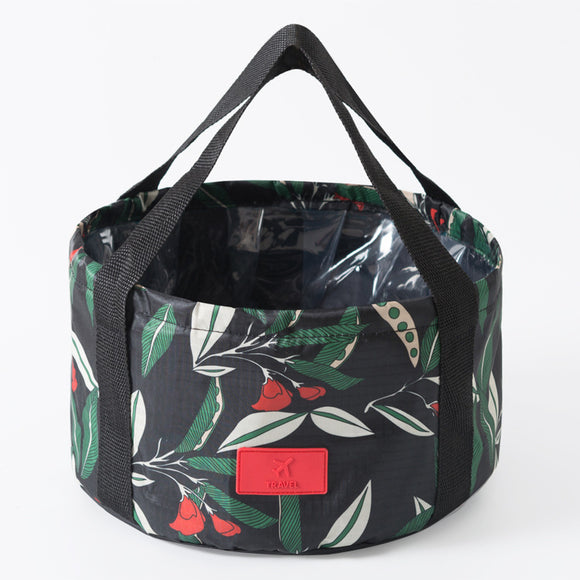 Honana BX-997 Bathroom Foldable Bucket Bag Water Container Travel Camping Cosmetic Bag Organizer
