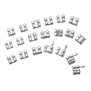 Orthodontic Correction of Hooked/Uncoupled Dental Materials Ultra-thin Rectangle Wire Bracket Dental Bracket