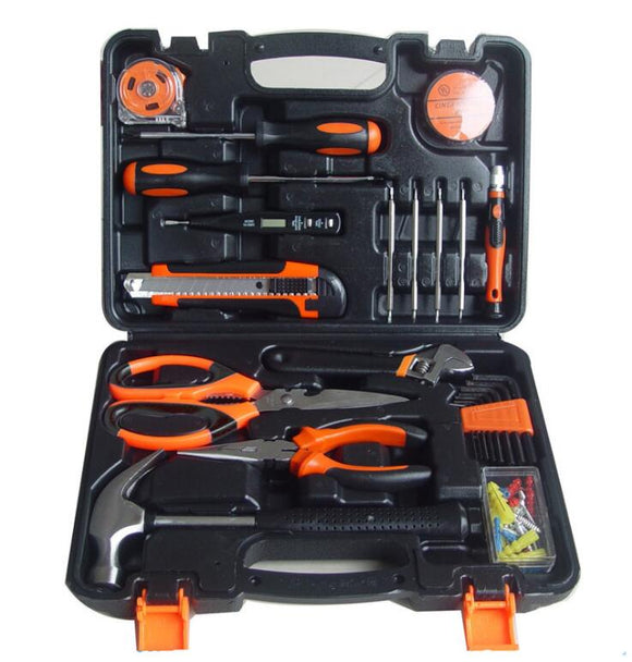 45Pcs Household Combination Kit Gift Set Hardware Toolbox Wide Application Hand Tool General Household Tools Kit