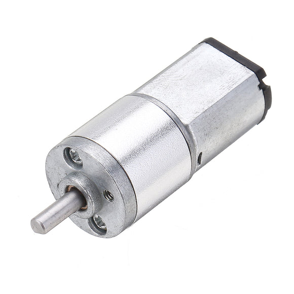 Machifit 16GA030 12V 65rpm DC Speed Reduction Gear Motor With Metal Gearbox For Robots /Cars