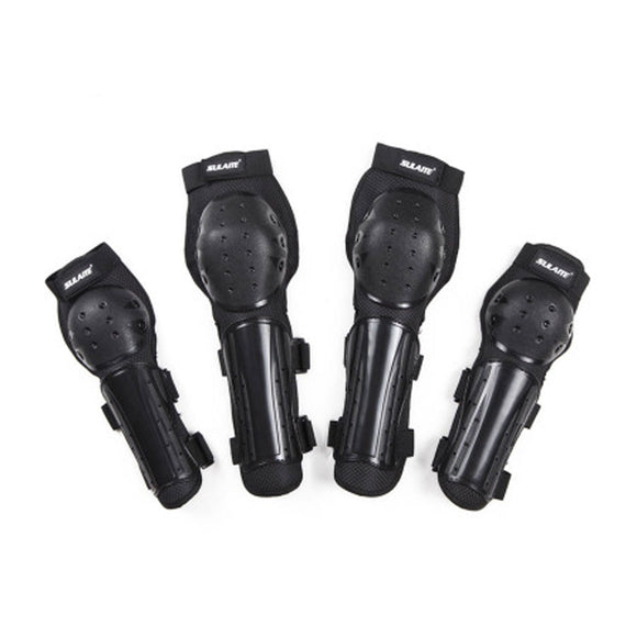 4Pcs Motorcycle Racing Motocross Knee Protective Pad Protector Gear Guards