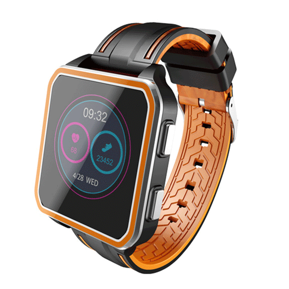 XANES WQ9 1.54 Color Screen Waterproof Smart Watch Blood Oxygen Monitor Fitness Exercise Wristband