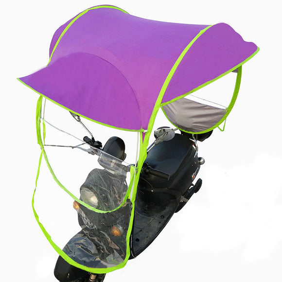 Universal Motor Scooter Umbrella Mobility Sunshade & Rain Cover Waterproof