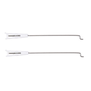 2pcs Aileron Motor Push-pull Steel Wire Set for WLtoys XK X450 RC Airplane Aircraft Helicopter Fixed Wing RC Parts