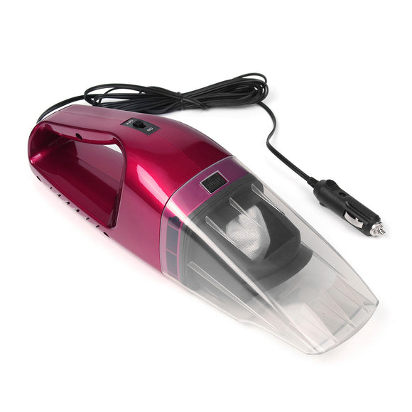 12V 100W 3 Colors Portable Car Vacuum Cleaner With 5M Power Cord