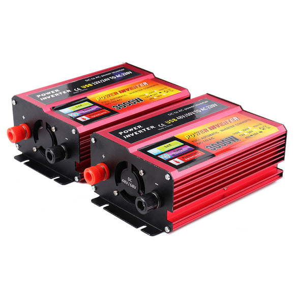 400W Power Inverter Solar System Car Truck Rechargeable Vehicles Converter