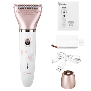 2 In1 Wet Dry Women Lady Shaver Shaving Machine Face Body Hair Remover Epilator