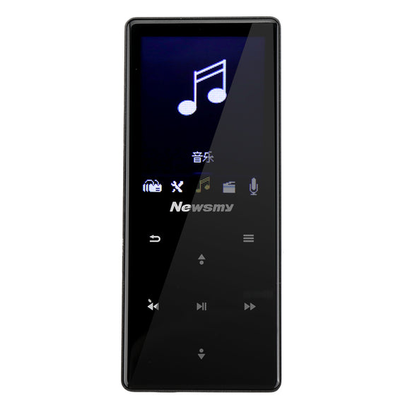 Newsmy A66 8G Lossless MP3 MP4 Player Variable Speed Playback Music Player Digital Recorder FM Radio