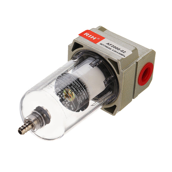 AF2000-02 1/4 Compressor Pressure Regulator Pneumatic Air Filter