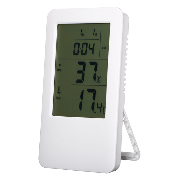 Digital Electronic Wet and Dry Thermometer with LCD Display for Household Indoor