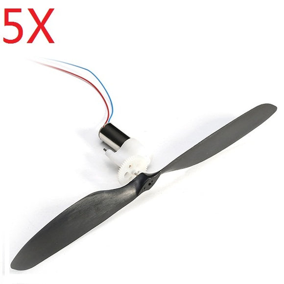 5X Gear Box 720 Coreless CW Motor + Propeller Combo Set For RC Models DIY