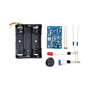 Photosensitive Sound and Light Alarm Kit Electronic Production Parts DIY Handmade