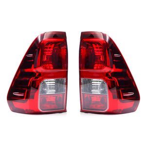 Car Rear Left/Right Tail Light Brake Lamp Assembly without Bulb for Toyota Hilux Revo 2015-2018