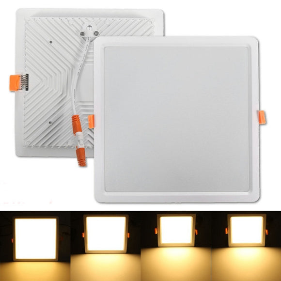 7W 16W 24W 32W Square LED Recessed Ceiling Panel Down Light Warm White With Driver 85-265V