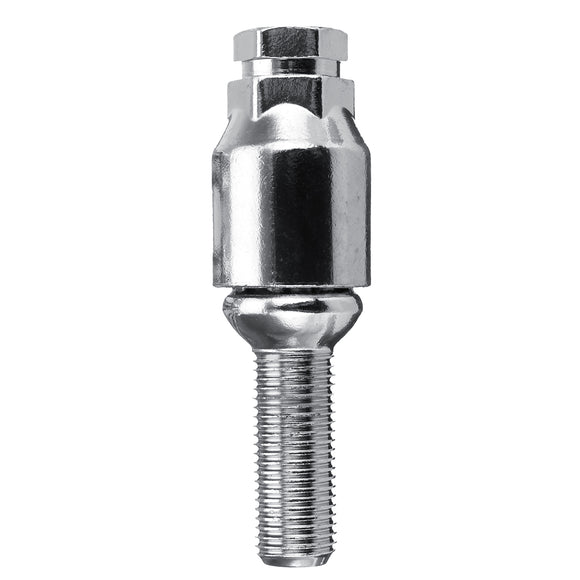 Steel Wheel Lock Bolts M14 1.5mm Locking Radius Security Lug Nut Set for VW