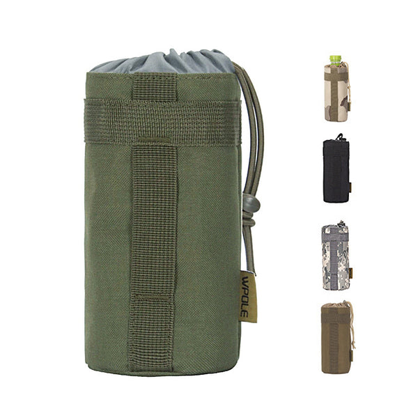 WPOLE A03 Outdoor Sports Bottle Bag Outdoor Tactical Bag Camping Hand Hold Water Cup Bag Set