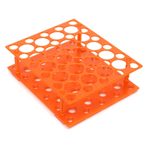 Test Tubes 30mm 15mm Tubing Holder Stand Rack For Laboratory Tool