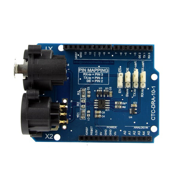 DMX Shield MAX485 Chipset For Arduino