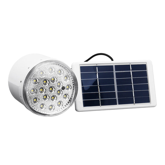 6V 1W Portable Solar Panel Power LED Bulb Emergency Light Outdoor Camping Tent Lantern