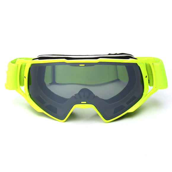 Anti-UV Motocross Goggles Off Road ATV Bike Helmet Eyewear Grey Removal Lens