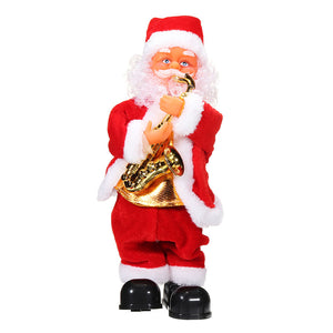 Christmas Santa Claus Figure Twisted Hip Twerking Singing Electric Toys kids Gift