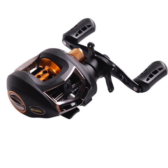 ZANLURE DM20 6.3:1 9+1 BB Metal Fishing Baitcasting Reel Magnetic Braking Left/Right Hand Wheel