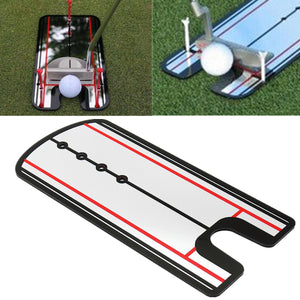 IPRee Golf Putting Mirror Posture Corrector Practice Training Eyeliner Alignment Trainer Tool