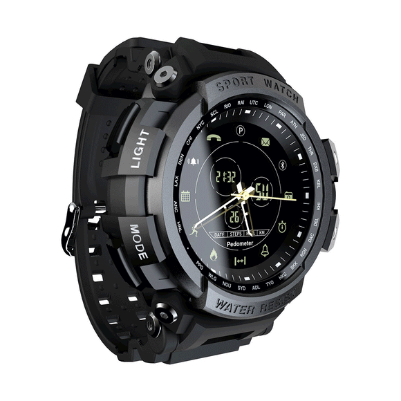 LOKMAT MK28 1.14'' IPS Color Screen Waterproof Smart Watch Stopwatch Fitness Sports Bracelet