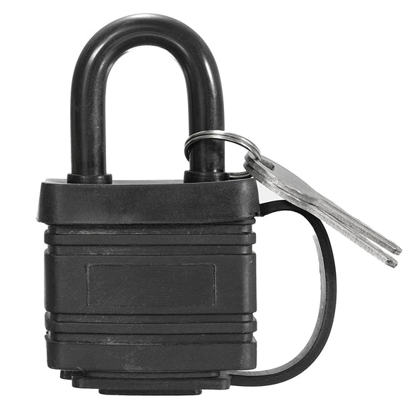 40mm Iron Padlock Waterproof Heavy Duty Outdoor Security Shackle Lock with 2 Keys