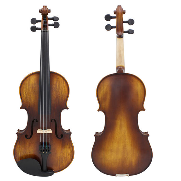 Astonvilla AV-506 4/4 Spruce Solid Wood Vintage Violin with Case&Accessories