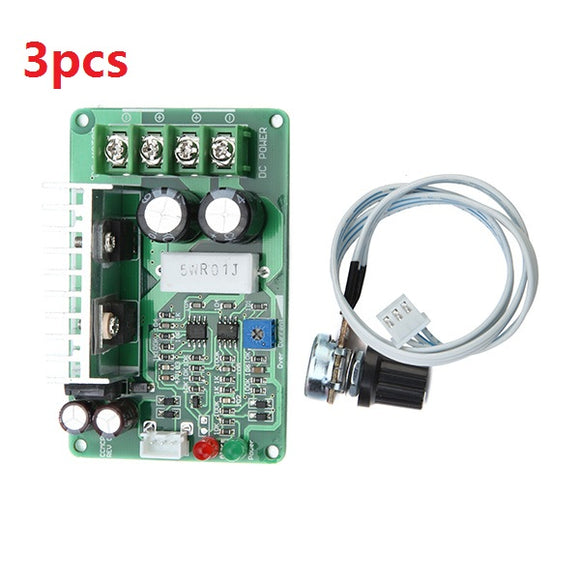 3pcs PWM DC Motor Speed Controller 12V/24V/36V 15A Controller Overload Stall Overcurrent Protection