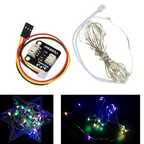 YwRobot Electronic String Lamp Module Four Color Dazzle LED String Light Artistic Lamp For Arduino