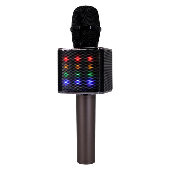 Bakeey Q9 bluetooth Wireless microphone Speaker 10W HIFI Stereo Sound Change Karaoke Mic TF Card Luminous 1200mAh Handheld Singing Player