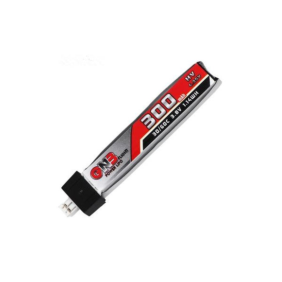 2PCS GAONENG 3.8V 300mAh 30C HV 4.35V Lipo Battery With PH2.0 Plug for RC Quadcopter