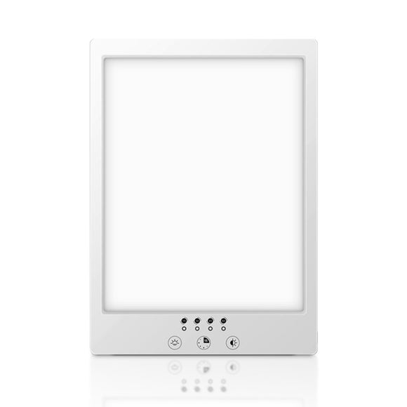 Minleaf Healthy Life UV-free SAD Light Therapy Lamp 12000 Lux Brightness LED Bright White Therapy Energy Lamp Desk Lamp