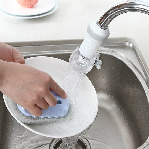 Faucet Splash Head Kitchen Water Extender Multi-function Shower Filter Long Water Saver