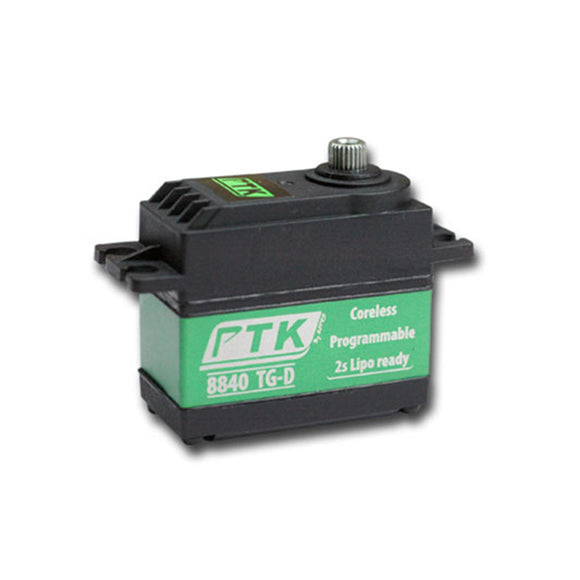 PTK 8840TG-D Hollow Cup Metal Gear Steering Gear Servo for RC Airplane Spare Part Fixed Wing