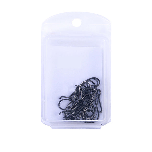 MAXCATCH 250Pcs/Set MC-7252 12# 12*6mm Barbed Fly Fishing Hooks Tackle