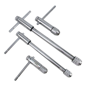 M3-M8 M5-M12 Ratchet Taps Wrench T-Type Twisted Wire Tapping Wrench