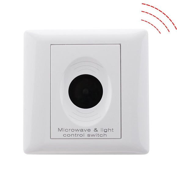 AC85-265V 200W Radar Microwave Sensor Light Switch for Office Corridor Underground