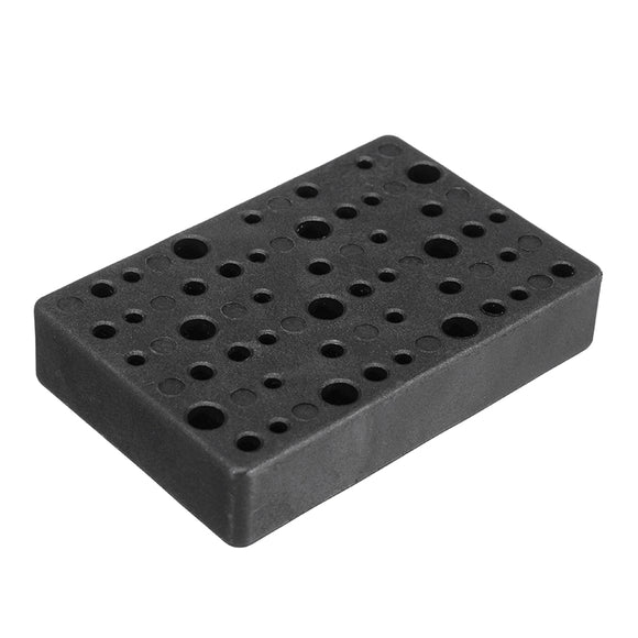 Hilda Electric 48 Holes Drill Bit Storage Block Box Case for Dremel Rotary Tool Accessories