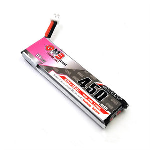 GAONENG GNB 4.35V 450mAh 1S 80C HV Battery PH2.0 Plug White Plug For E010 M80S Tiny7 RC Model