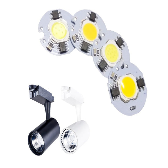 10Pcs 3W/5W/7W/9W White/Warm White COB Led Chip No Need Driver for DIY Bulb Downlight Track Light