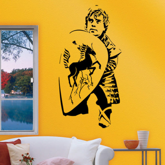 Game Of Thrones Zhuo Ge Carlo Khal Drogo Portrait Wall Stickers