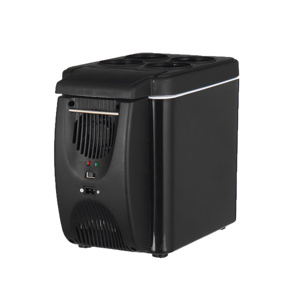 12V 45W 6L Car Mini Fridge 2 In 1 Freezer Heater Cooler Warmer Car Refrigerators Portable