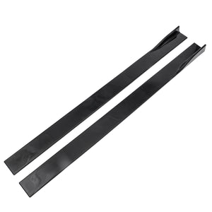 Gloss Black Car Side Skirt Extension for Subaru WRX STI Impreza Legacy Outback 2M