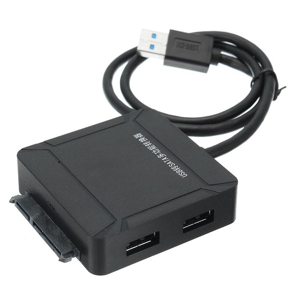 ULT-Best USB3.0 to SATA Hard Drive Converter Cable for 2.5/3.5 inch SSD HDD with 2 USB Card Reader