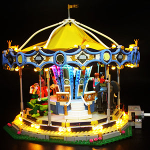 LED Light Lighting Kit ONLY For LEGO 10257 Merry-go-round Building Bricks Toys
